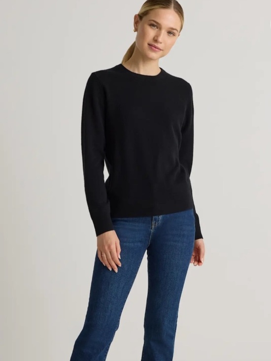 Quince Sweaters - Quince Mongolian Cashmere Crewneck Sweater S